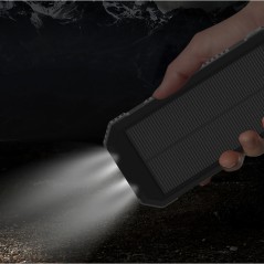 Akashi - Banque d'énergie solaire sans fil - Li - 10000 mAh